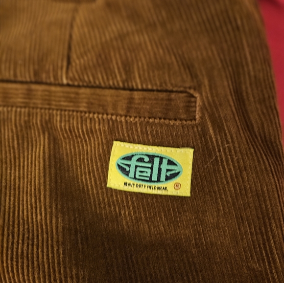 FELT brand corduroy workwear pants  Brown size M 32 - Picture 3 of 6